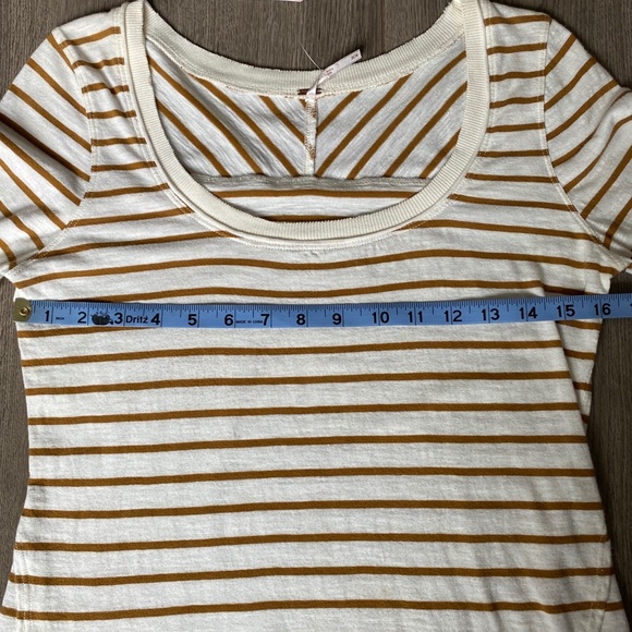 Free People Toosaloosa Thermal Shirt Ivory Medium - Picture 7 of 15